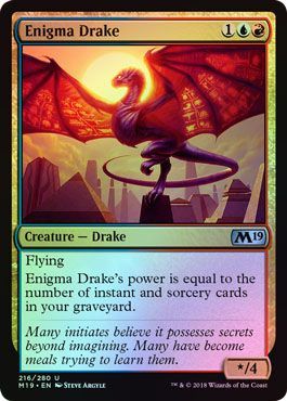 Enigma Drake 216 280 Foil Magic 2019 M19 Foil Singles Enigma Drake 216 280 Foil Magic 2019 M19 Foil Singles