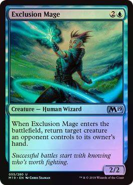 Exclusion Mage 055 280 Foil Exclusion Mage 055 280 Foil