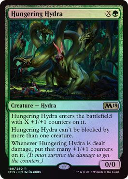 Hungering Hydra 189 280 Foil Hungering Hydra 189 280 Foil