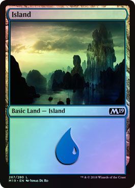 Island 267 280 Foil Magic 2019 M19 Foil Singles Island 267 280 Foil Magic 2019 M19 Foil Singles