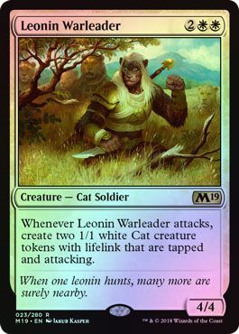 Leonin Warleader 023 280 Foil Leonin Warleader 023 280 Foil