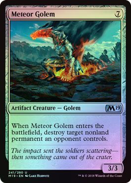 Meteor Golem 241 280 Foil Meteor Golem 241 280 Foil