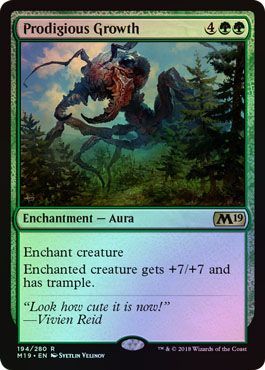 Prodigious Growth 194 280 Foil Prodigious Growth 194 280 Foil