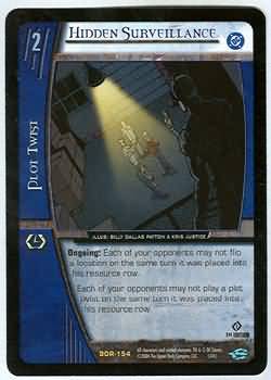 Hidden Surveillance DOR 154 Rare Vs System DC Origins Hidden Surveillance DOR 154 Rare Vs System DC Origins