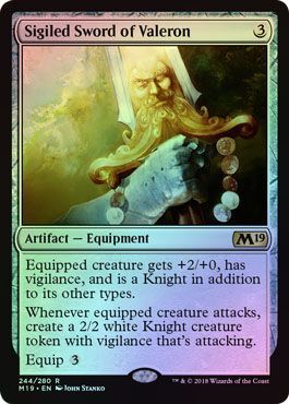 Sigiled Sword of Valeron 244 280 Foil Sigiled Sword of Valeron 244 280 Foil