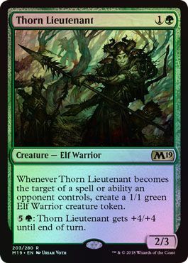Thorn Lieutenant 203 280 Foil Thorn Lieutenant 203 280 Foil