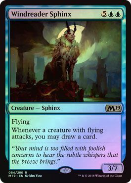 Windreader Sphinx 084 280 Foil Magic 2019 M19 Foil Singles Windreader Sphinx 084 280 Foil Magic 2019 M19 Foil Singles