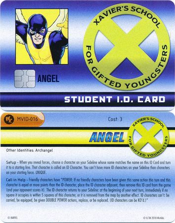Angel MVID 016 2018 Convention Exclusive Marvel Heroclix Angel MVID 016 2018 Convention Exclusive Marvel Heroclix