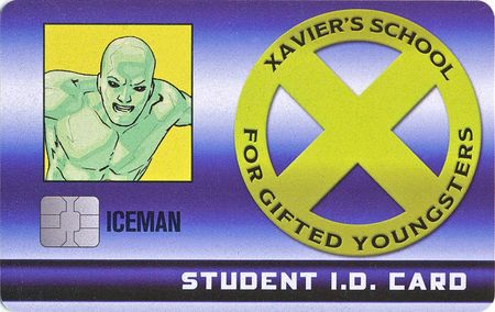 Heroclix 2018 Convention Exclusive Iceman #MVID-019 LE ID Card! 