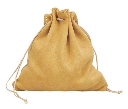 Koplow Large 7 x8 Light Brown Leather Dice Bag KOP18833 Koplow Large 7 x8 Light Brown Leather Dice Bag KOP18833