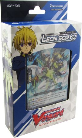 Cardfight Vanguard Trial Deck Leon Soryu CFV Cardfight Vanguard Trial Deck Leon Soryu CFV