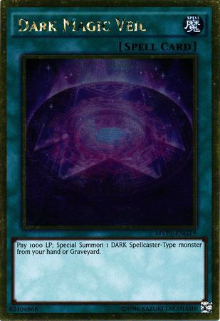 Dark Magic Veil MVP1 ENG19 Gold Rare Unlimited Dark Magic Veil MVP1 ENG19 Gold Rare Unlimited