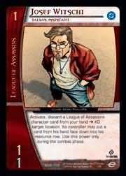 Josef Witschi Talia s Assistant DOR 100 Uncommon Vs System DC Origins Josef Witschi Talia s Assistant DOR 100 Uncommon Vs System DC Origins
