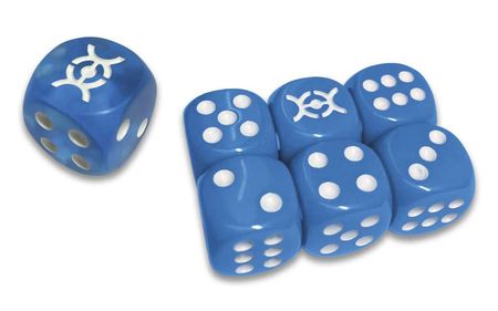 XY Evolutions Elite Trainer Blastoise Dice Set of 6 Dice with Bonus Die Blue XY Evolutions Elite Trainer Blastoise Dice Set of 6 Dice with Bonus Die Blue