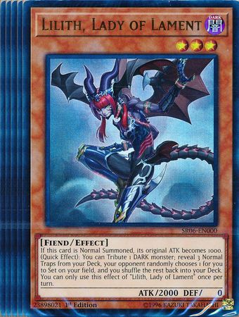 Lair of Darkness [SR06] Unsealed 1st Edition Structure Deck (Yugioh)