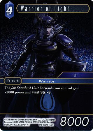 Warrior of Light Water PR 020 1 155R Foil Promo Warrior of Light Water PR 020 1 155R Foil Promo