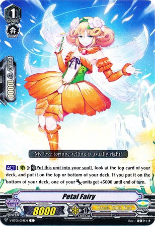 Petal Fairy V BT01 054EN Common C Petal Fairy V BT01 054EN Common C