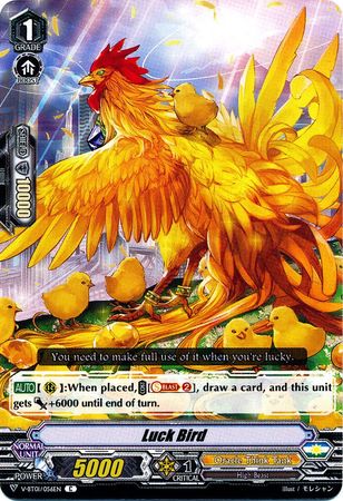 Luck Bird V BT01 056EN Common C Luck Bird V BT01 056EN Common C