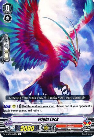 Fright Lock V BT01 068EN Common C V Booster Set 1 Unite Team Q4 Singles Fright Lock V BT01 068EN Common C V Booster Set 1 Unite Team Q4 Singles