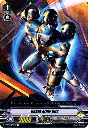 Death Army Guy V BT01 072EN Common C V Booster Set 1 Unite Team Q4 Singles Death Army Guy V BT01 072EN Common C V Booster Set 1 Unite Team Q4 Singles