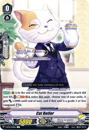 Cat Butler V BT01 078EN Common C Cat Butler V BT01 078EN Common C