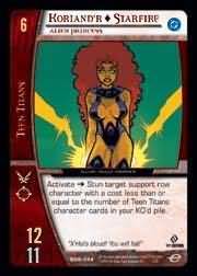 Koriand r Starfire Alien Princess DOR 044 Common Koriand r Starfire Alien Princess DOR 044 Common