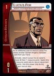 Lucius Fox Wayne Enterprises Executive DOR 018 Rare Vs System DC Origins Lucius Fox Wayne Enterprises Executive DOR 018 Rare Vs System DC Origins