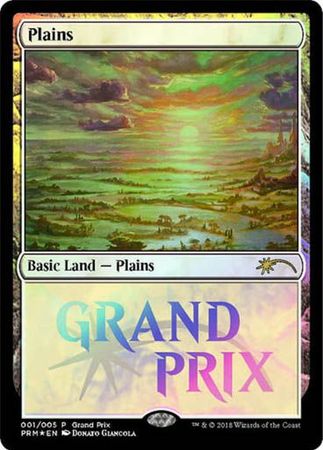 Plains 001 005 Grand Prix Foil Promo Plains 001 005 Grand Prix Foil Promo