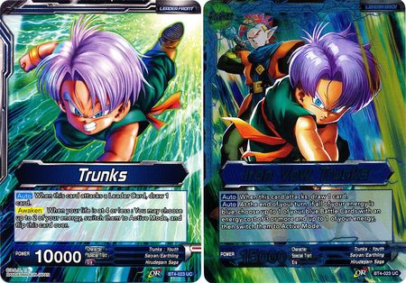 Trunks Iron Vow Trunks BT4 023 Foil Uncommon Trunks Iron Vow Trunks BT4 023 Foil Uncommon