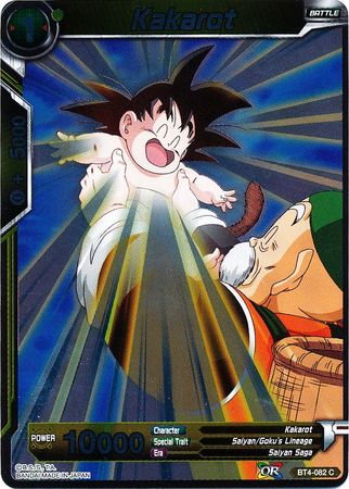 Kakarot BT4 082 Foil Common Colossal Warfare Foil Singles Kakarot BT4 082 Foil Common Colossal Warfare Foil Singles