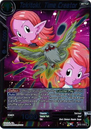 Tokitoki Time Creator BT4 119 Foil Common Colossal Warfare Foil Singles Tokitoki Time Creator BT4 119 Foil Common Colossal Warfare Foil Singles