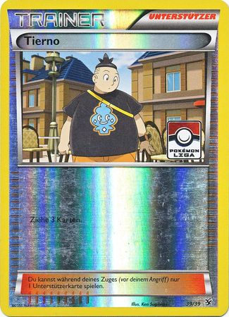 Tierno German 39 39 League Promo Other Non English Pokemon Singles Tierno German 39 39 League Promo Other Non English Pokemon Singles