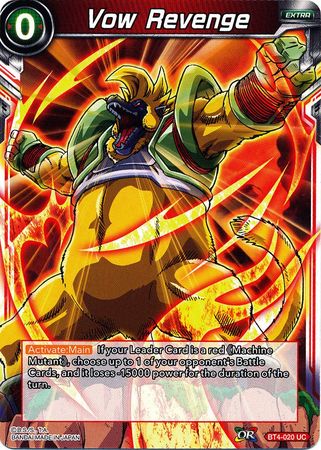 Vow Revenge BT4 020 Uncommon Vow Revenge BT4 020 Uncommon