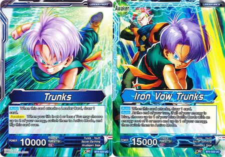 Trunks Iron Vow Trunks BT4 023 Uncommon Trunks Iron Vow Trunks BT4 023 Uncommon