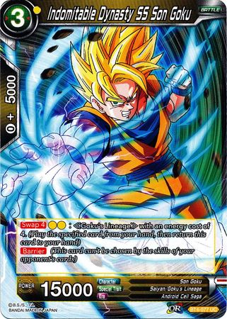 Indomitable Dynasty SS Son Goku - Dragonball Super TCG | TrollAndToad