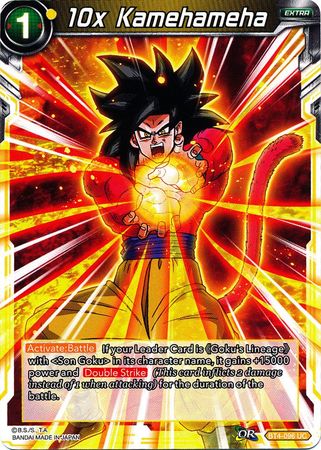 10x Kamehameha BT4 096 Common Colossal Warfare Non Foil Singles 10x Kamehameha BT4 096 Common Colossal Warfare Non Foil Singles