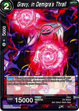 Gravy in Demigra s Thrall BT4 114 Common Colossal Warfare Non Foil Singles Gravy in Demigra s Thrall BT4 114 Common Colossal Warfare Non Foil Singles