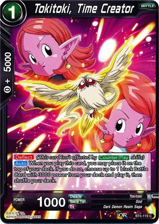 Tokitoki Time Creator BT4 119 Common Colossal Warfare Non Foil Singles Tokitoki Time Creator BT4 119 Common Colossal Warfare Non Foil Singles