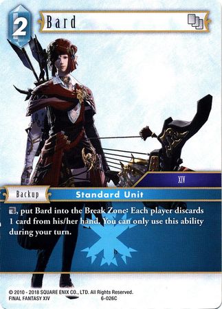Bard 6 026C Common Opus VI Collection Singles Bard 6 026C Common Opus VI Collection Singles