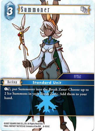 Summoner 6 031C Common Opus VI Collection Singles Summoner 6 031C Common Opus VI Collection Singles