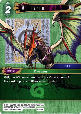 Wingvern 6 059R Rare Opus VI Collection Singles Wingvern 6 059R Rare Opus VI Collection Singles