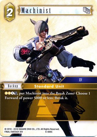 Machinist 6 069C Common Opus VI Collection Singles Machinist 6 069C Common Opus VI Collection Singles