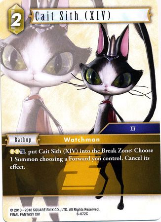 Cait Sith XIV 6 072C Common Cait Sith XIV 6 072C Common