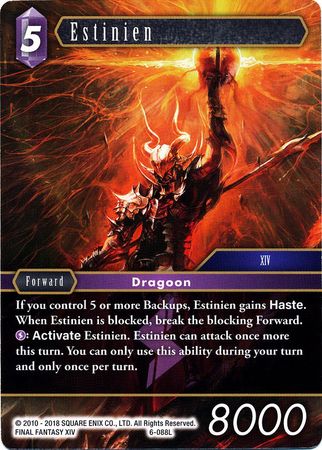 Estinien 6 088L Legend Opus VI Collection Singles Estinien 6 088L Legend Opus VI Collection Singles