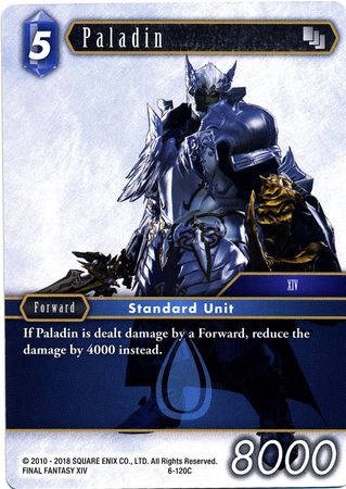 Paladin 6 120C Common Opus VI Collection Singles Paladin 6 120C Common Opus VI Collection Singles