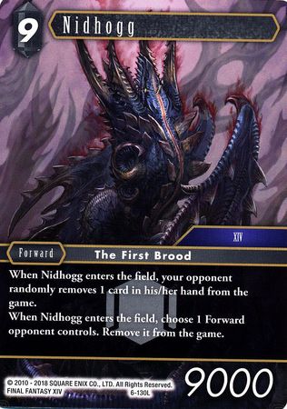 Nidhogg 6 130L Legend Opus VI Collection Singles Nidhogg 6 130L Legend Opus VI Collection Singles