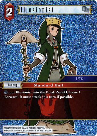 Illusionist 6 005C Common Foil Opus VI Collection Foil Singles Illusionist 6 005C Common Foil Opus VI Collection Foil Singles