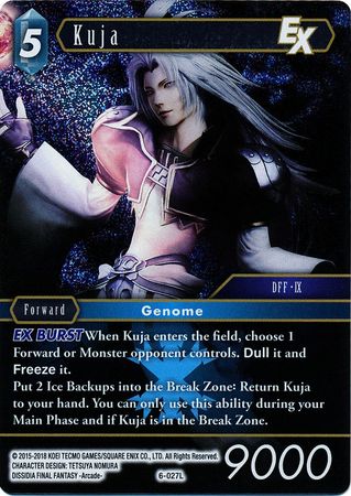 Kuja 6 027L Legend Foil Opus VI Collection Foil Singles Kuja 6 027L Legend Foil Opus VI Collection Foil Singles