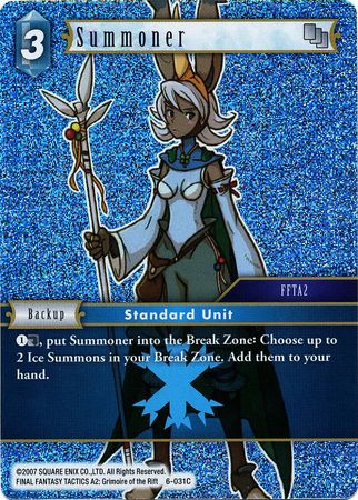 Summoner 6 031C Common Foil Opus VI Collection Foil Singles Summoner 6 031C Common Foil Opus VI Collection Foil Singles
