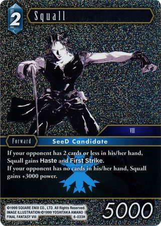 Squall 6 033H Hero Foil Squall 6 033H Hero Foil
